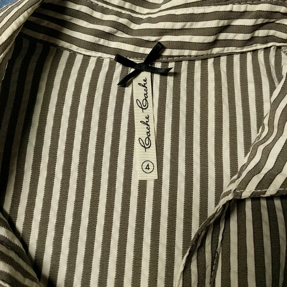 Womens Button Down Blouse - image 2